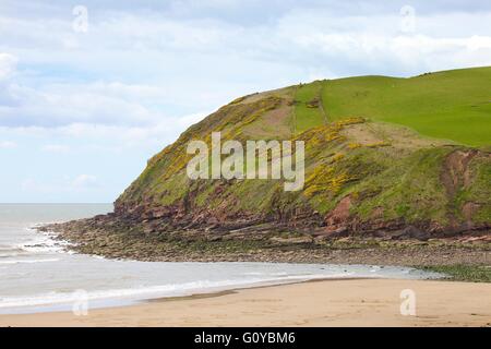 St. Bees Head. Saint-Bienen, Cumbria, England, Vereinigtes Königreich, Europa. Stockfoto