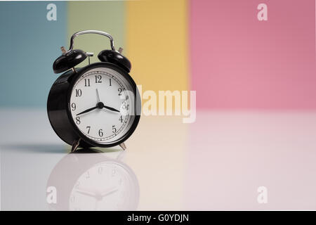 Wecker-Stillleben Stockfoto
