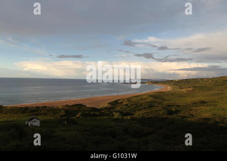 Whitepark Bay (White Park Bay), County Antrim, Ulster, Nordirland Stockfoto