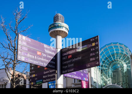 Radio City Tower, Liverpool, Merseyside, England, Vereinigtes Königreich Stockfoto