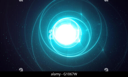 Lebendige Stromleitungen Stockfoto