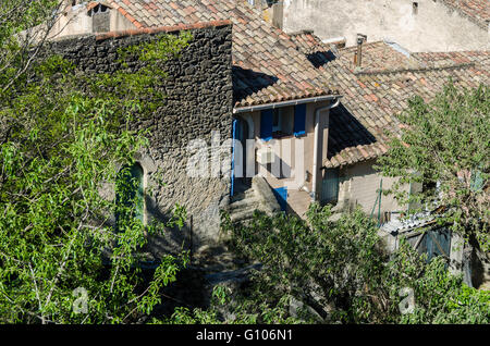 CUCURON, VAUCLUSE 84 FRANKREICH Stockfoto