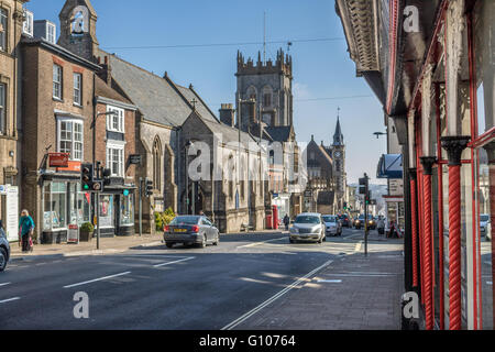 England-Dorset Dorchester hohe Weststraße Stockfoto