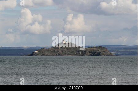 Isle of Inchkeith im Firth of Forth Schottland April 2016 Stockfoto