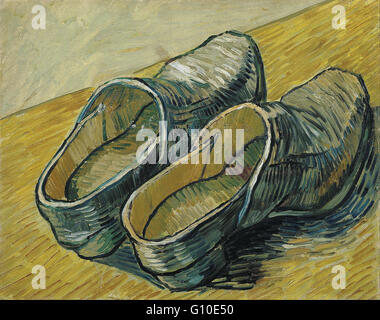 Vincent van Gogh ein Paar Schuhe (1887 Stockfoto, Bild Vincent van Gogh ein Paar Schuhe (1887 Stockfoto, Bild