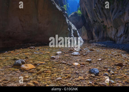 Herrliche Aussicht auf Göynük Canyon, Antalii, Türkei Stockfoto