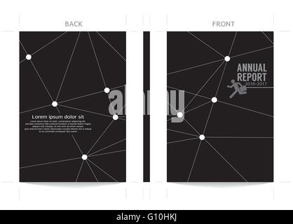 Modernes Design-Cover-Vorlage-Vektor-Illustration Stock Vektor