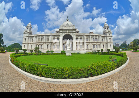 Victoria Memorial, Kalkutta, Westbengalen Stockfoto