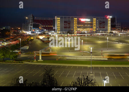 Levi's-Stadion von den San Francisco 49ers veranstaltet der Super Bowl 2016, Santa Clara CA Stockfoto