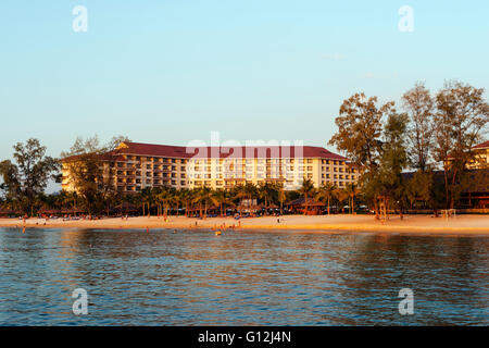 Süd-Ost-Asien, Vietnam, Phu Quoc Insel, Vinpearl Resort Stockfoto