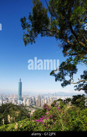 Taiwan, Taipei, Taipei 101 Gebäude Stockfoto