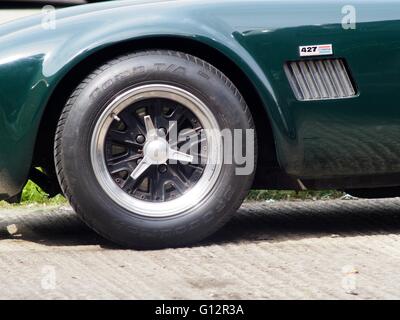 AC Cobra 427 Rad und spinner Stockfoto