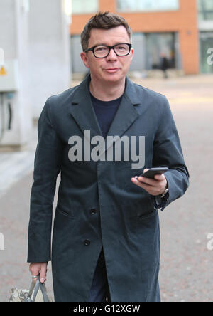 Rick Astley außerhalb ITV Studios mit: Rick Astley wo: London, Vereinigtes Königreich bei: 7. April 2016 Stockfoto