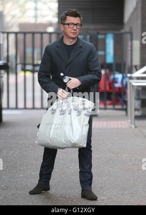 Rick Astley außerhalb ITV Studios mit: Rick Astley wo: London, Vereinigtes Königreich bei: 7. April 2016 Stockfoto