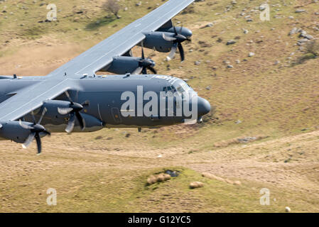 MC-130J Hercules USA Mach Loop Wales Uk Stockfoto