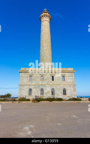 Leuchtturm am Cabo de Palos in Murcia Spanien Stockfoto