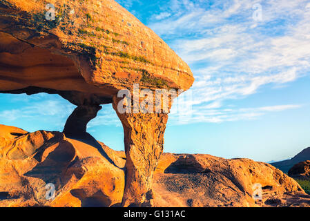 Piano Rock, naturale. Valley of Fire State Park, Nevada. Stockfoto