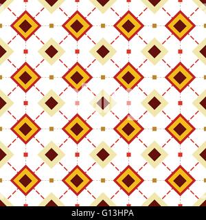 Im Herbst unter dem Motto geometrisches Muster Stock Vektor