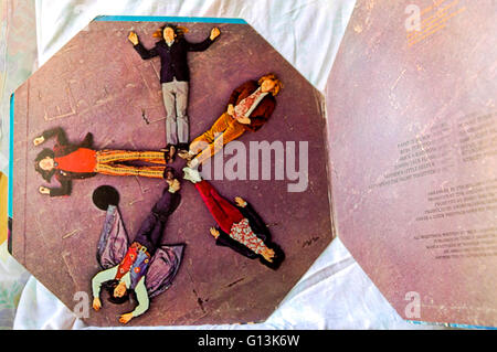 Classic Album Artwork (Vinyl) The Rolling Stones, Rock Music, 1970 'Through the Past Darkly' (Foto innen) Rock'n'Roll, Vintage Cover Stockfoto
