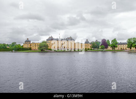 Schloss Drottningholm Palast in der Nähe von Stockholm in Schweden Stockfoto