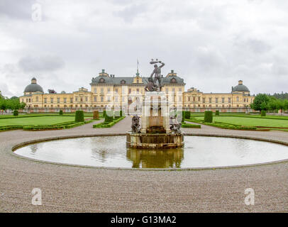 Schloss Drottningholm Palast in der Nähe von Stockholm in Schweden Stockfoto