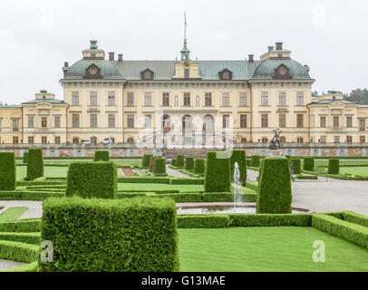 Schloss Drottningholm Palast in der Nähe von Stockholm in Schweden Stockfoto