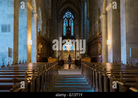 Zisterzienser Abtei Kirche Heiligenkreuz in Österreich indoor Stockfoto