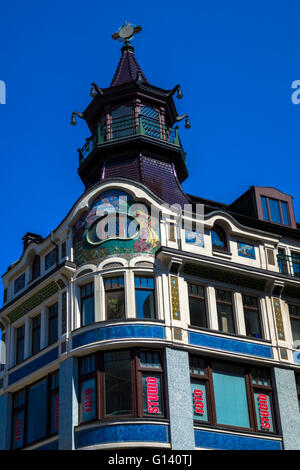 Cafe Riquet in Leipzig, Deutschland Stockfoto