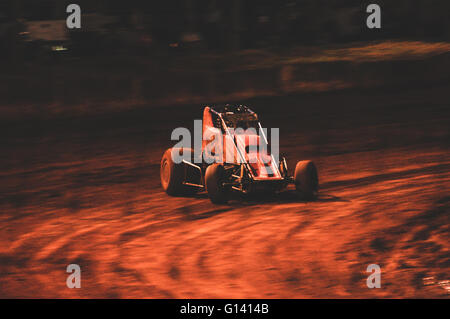 Outback Schmutz Rennstrecken in Kununurra, Western Australia Stockfoto