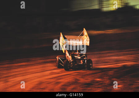 Outback Schmutz Rennstrecken in Kununurra, Western Australia Stockfoto