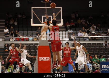 Arena Funabashi, Chiba, Japan. 7. Mai 2016. Ryumo Ono (Jets), 7. Mai 2016 - Basketball: Nationale Basketball-Liga "NBL" 2015-2016 zwischen Chiba Düsen 54-83 TOYOTA ALVARK TOKYO in der Arena Funabashi, Chiba, Japan. © AFLO SPORT/Alamy Live-Nachrichten Stockfoto