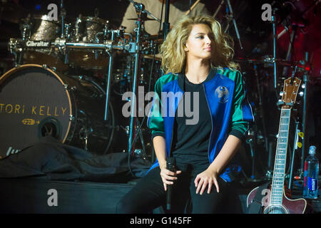 Royal Oak, Michigan, USA. 5. Mai 2016. TORI KELLY durchführen auf ihrer unzerbrechlich Tour in The Royal Oak-Musik-Theater in Royal Oak, Michigan auf 5. Mai 2016 © Marc Nader/ZUMA Draht/Alamy Live News Stockfoto