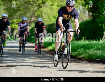 Sir Chris Hoy Teilnahme an Cheshire Hoy 100 sportliche heute Sonntag 8. Mai 2016. Stockfoto