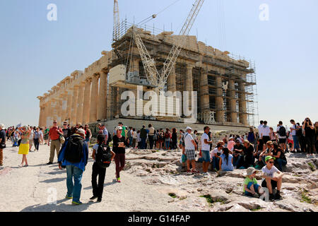 Parthenon, Akropolis, Athen, Griechenland. Stockfoto