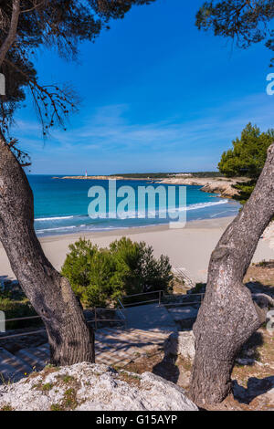Plage St Croix la Saulce la Couronne Bouche du Rhone Provence Frankreich Stockfoto