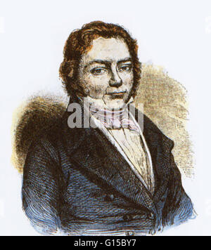 Jöns Jacob Berzelius (1779-1848) war ein schwedischer Chemiker. Er erarbeitet die moderne Technik der chemischen Formel Notation und gilt als Vater der modernen Chemie. Er begann seine Karriere als Arzt aber seine Forschungen in der physikalischen Chemie waren von la Stockfoto