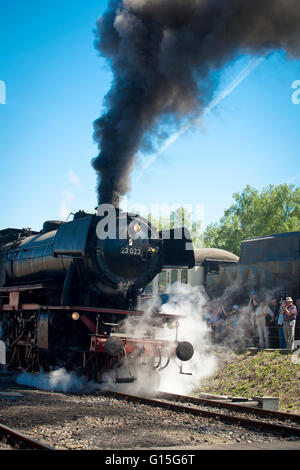 DEU, wird, Ruhr Gebiet, Bochum, Eisenbahn-Museum im Stadtteil Dahlhausen, alte Dampflok. Stockfoto