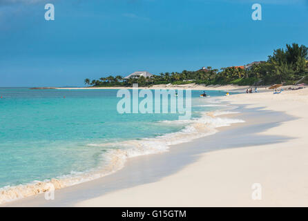 Cabbage Beach, Paradise island, Nassau, New Providence, Bahamas, Caribbean Stockfoto