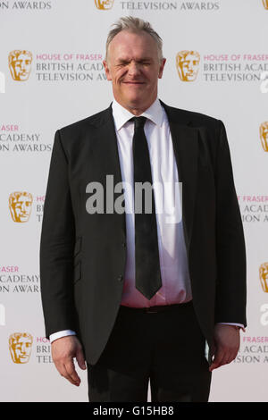 London, UK. 8. Mai 2016. Komiker Greg Davies. Roten Teppich Promi Ankünfte für das House Of Fraser British Academy Television Awards in der Royal Festival Hall. Stockfoto