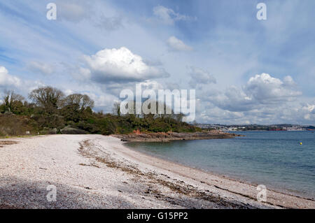 Elberry Cove, Churston Ferrers in der Nähe von Brixham, Devon, England. Stockfoto