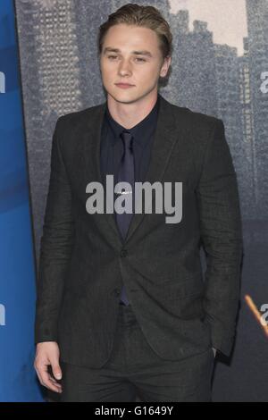 London, UK. 9. Mai 2016. Ben Hardy, globale Fan Screening-Gala der X-MEN Apokalypse am BFI IMAX in London. Bildnachweis: Dpa picture Alliance/Alamy Live News Stockfoto