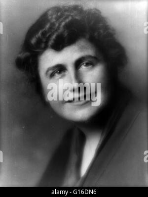 Edith Bolling Galt Wilson (15. Oktober 1872 - 28. Dezember 1961) war die zweite Frau von Woodrow Wilson und First Lady der Vereinigten Staaten von 1915 bis 1921. Edith war durch ihren Vater ein direkter Nachkomme von Pocahontas, die Tochter des Chefs der th Stockfoto