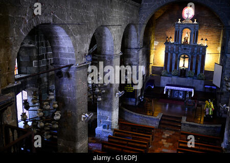 Las Pinas, St. Joseph Kirche mit berühmten Bambus-Orgel, Metro Manila, Philippinen, Luzon / PHILIPPINEN, Luzon, Metro Manila, Las Pinas, St. Joseph Kirche, Hier Steht die Beruehmte Bambusfaser Orgel Stockfoto