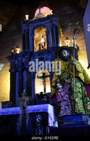 Las Pinas, St. Joseph Kirche mit berühmten Bambus-Orgel, Metro Manila, Philippinen, Luzon / PHILIPPINEN, Luzon, Metro Manila, Las Pinas, St. Joseph Kirche, Hier Steht die Beruehmte Bambusfaser Orgel Stockfoto