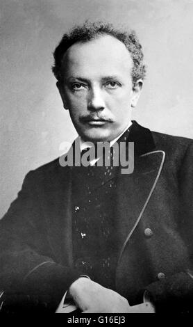 Richard Georg Strauss (11. Juni 1864 - 8. September 1949) war ein deutscher Komponist der Spätromantik und frühe moderne Ären und renommierten Dirigenten. Strauss, zusammen mit Gustav Mahler, repräsentiert die späte Blüte der deutschen Romantik nach Richard Wagne Stockfoto