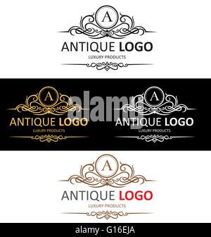 Vektor-Illustration. Die Lager-Vektor-Logo-design Stock Vektor