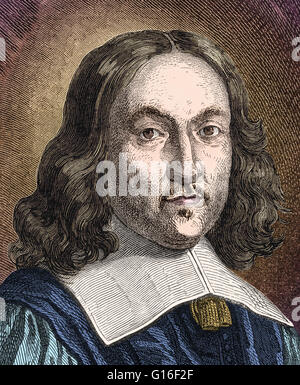 Pierre de Fermat (17. August 1601 oder 1607 - 12. Januar 1665) war ein französischer Anwalt am Parlement von Toulouse, Frankreich, und ein Amateur Mathematiker, Kredit für frühe Entwicklungen gegeben wird, die Infinitesimalrechnung geführt. Er ist für seine di erinnert. Stockfoto