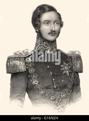Prinz Albert von Sachsen-Coburg und Gotha, später Prinz Consort, 1819-1861 Stockfoto