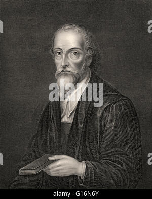 Nicholas Ridley, c. 1500-1555, ein Englisch-Bischof von London Stockfoto