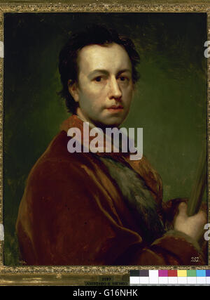 Anton Raphael Mengs (1728-1779). Deutscher Maler. Selbstporträt, 1761-1769. Prado-Museum. Madrid. Spanien. Stockfoto